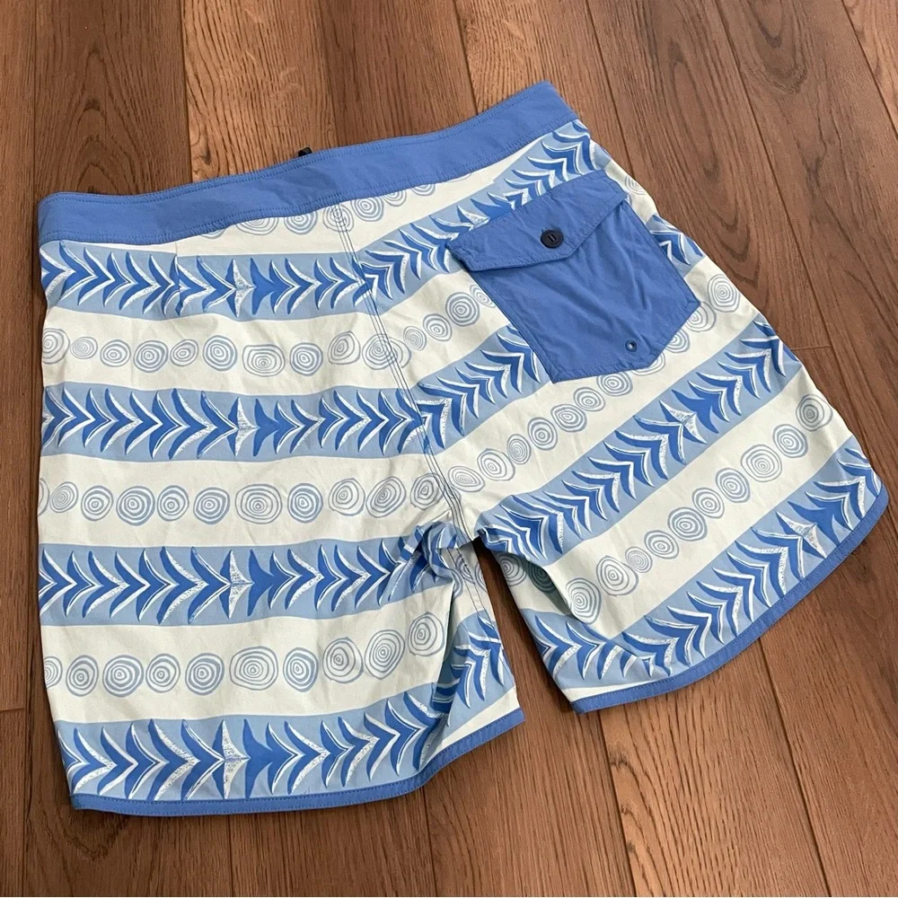 Patagonia Wavefarer Swim‎ Board Shorts Blue